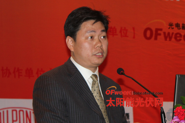 艾默生网络能源有限公司太阳能发电解决方案部总经理李祖洪先生