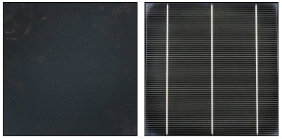 低反射的多晶黑硅 高效率多晶黑硅太阳电池