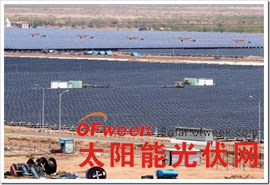 古吉拉特邦太阳能公园局部实景图