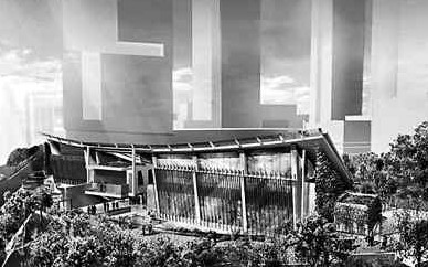 零碳建筑模拟图